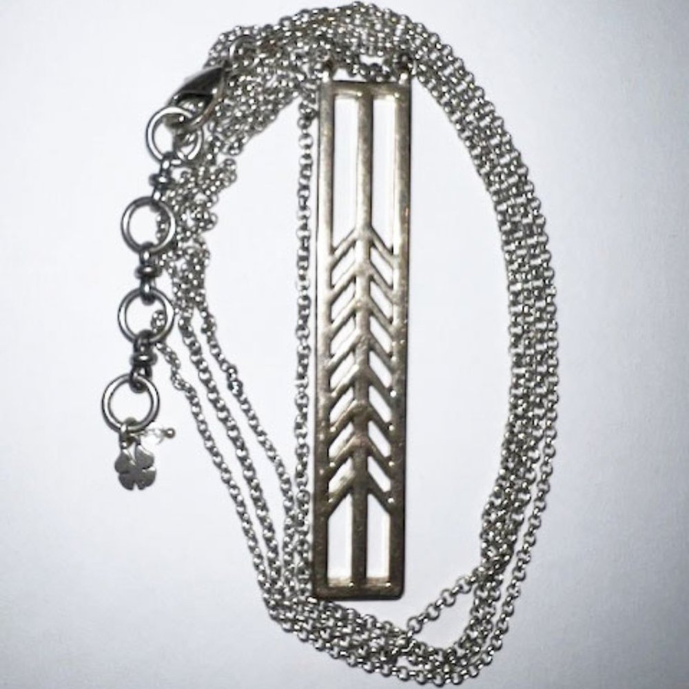 Lucky long double necklace